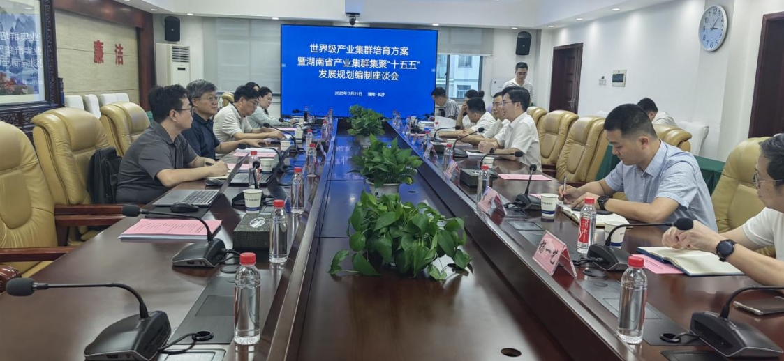 正式起航！湖南省蓄勢聚能駛向世界級產業集群新未來 ——我院作為智庫支持單位合力助航